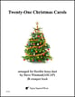 Twenty-One Christmas Carols Flex Brass Duet - Trumpet Book cover